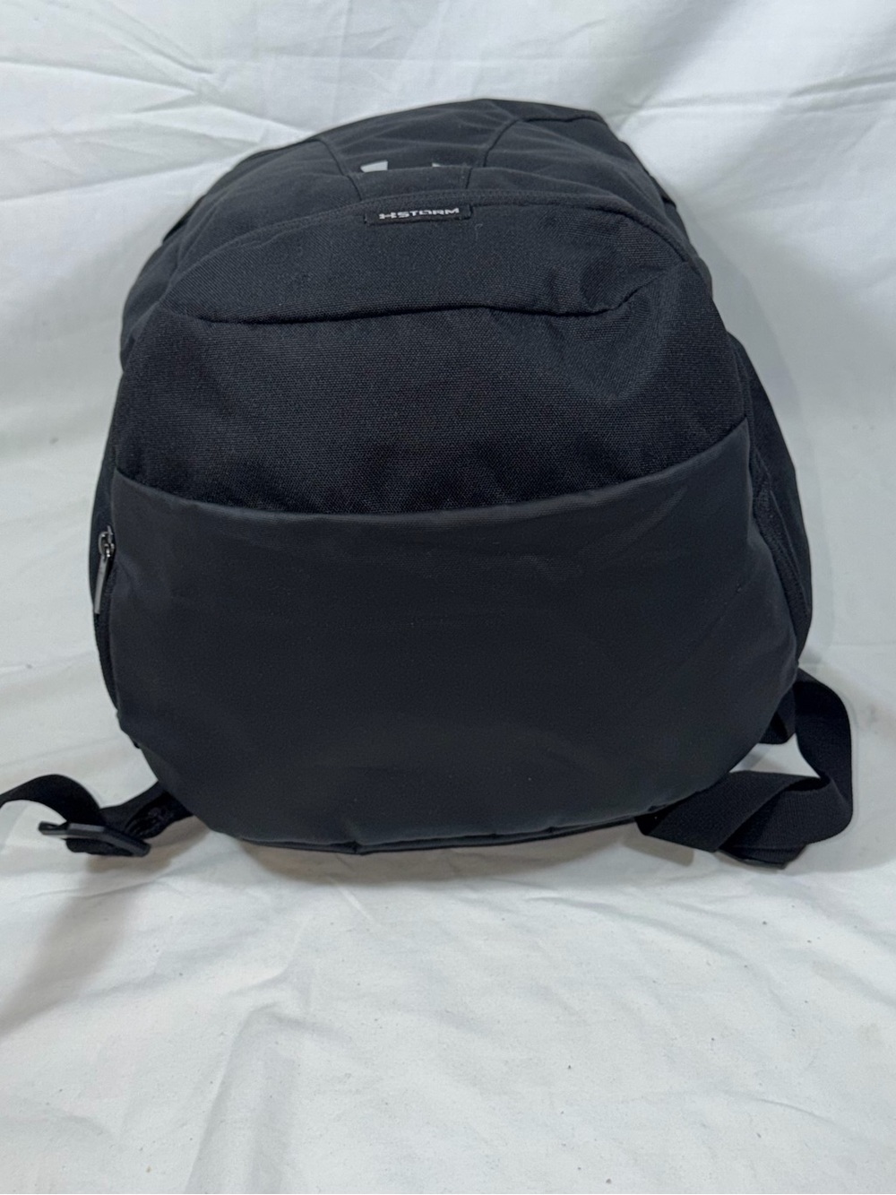 Under Armour Hustle 5.0 Team Backpack Black Volleyball Laptop Gym Bag - Picture 10 of 16
